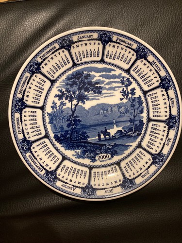 Wedgwood blue and - blue, white