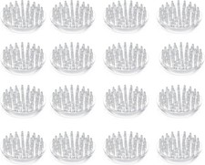 Set of 16 Round Spiked Carpet