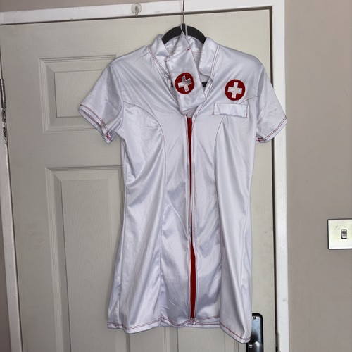 Sexy naughty nurse - naughty, white