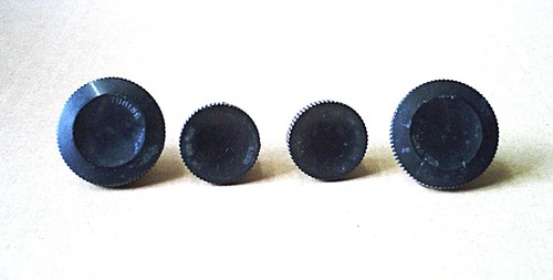 Vintage radio knobs pye - vintage, (x4)