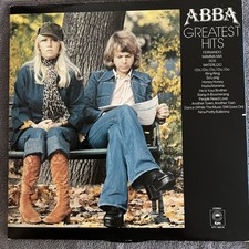 ABBA Greatest Hits LP Vinyl Gatefold Record 1976 EPC 69218