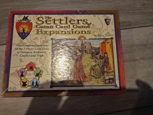 The settlers catan card - the,