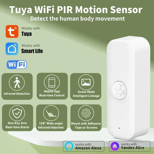 Tuya wifi pir motion sensor - pir,
