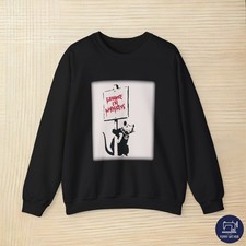 Banksy Rat Stencil Style