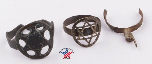 Judaica jewish ring star - jewish, of