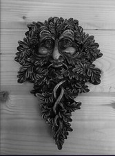 Green Man Wall Plaque Mould