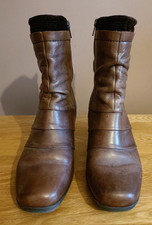 Earth Spirit Womens Brown Zip