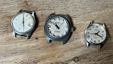 JOB LOT OF 3 S/STEEL WATCHES