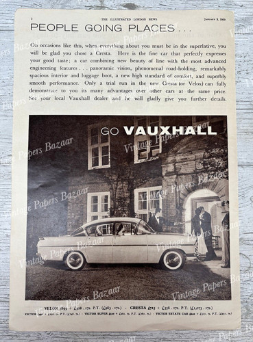 Vauxhall cresta velox people - vauxhall,