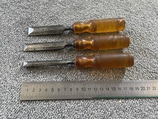 3 Rare Marples Bevel Edge Butt