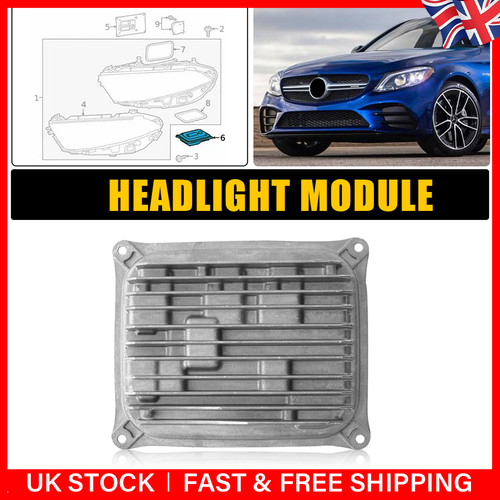 Led headlight ballast control - headlight,