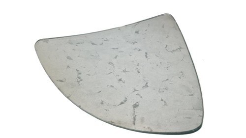 Triangular frosted crackle - triangular,