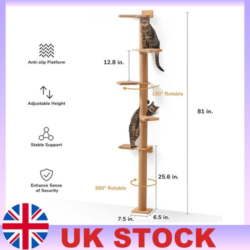 Floor ceiling tall cat tree - ceiling,