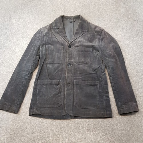 Mens jacket 38r grey cord - h&m,