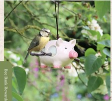 Curlie' Hanging Ceramic Pig