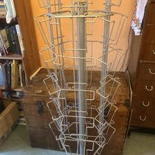 Greeting card spinners roatating stand  48 pocket stands 186cm High