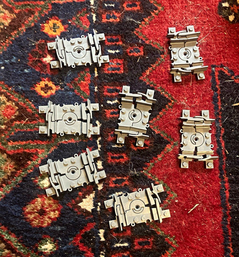 Lego flexi track - track, (x7)