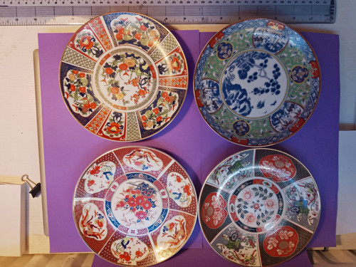 Set japanese imari - of, 4