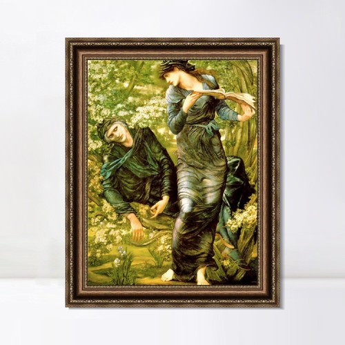 Framed canvas giclee print art - framed,