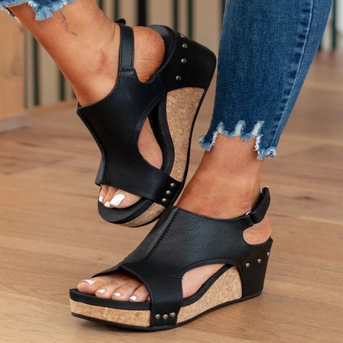 Women wedge sandals comfort - wedge,