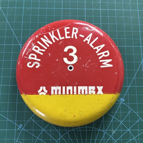 Vintage sprinkler alarm cover - vintage,