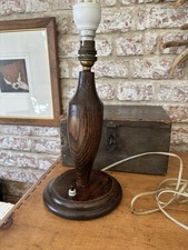 Vintage Wooden Lamp Base ?