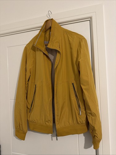Zara size yellow jacket - l,