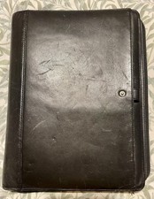 VINTAGE LEATHER FILOFAX  -  AN
