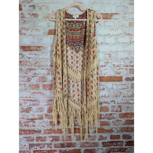 Umgee fringe vest womens - umgee,