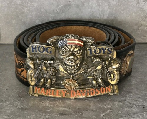Vintage harley davidson - davidson, belt