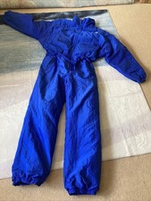 Adults Etirel Retro Ski suit, One Piece Suit Size Mens M/L