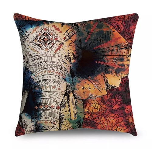 Elephant cushion cover 45 - cushion,