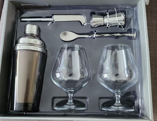 Gin cocktail gift - set, glasses
