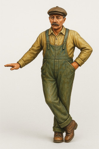 Tg20 model fisherman - tg20, scale