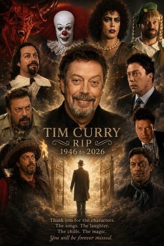 Tim curry 1946 2026 - tim, collage