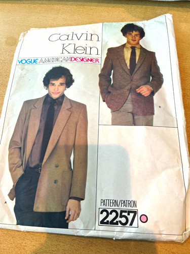 Vogue patterns calvin klein - vogue,