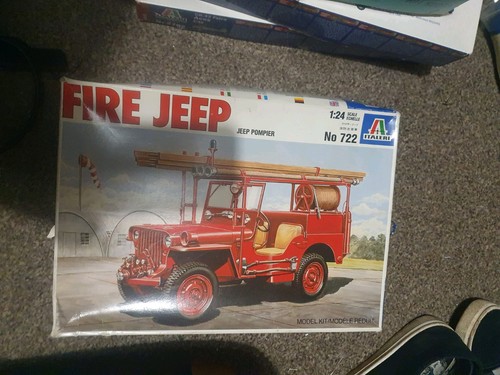 Italeri fire jeep - italeri, 1/24