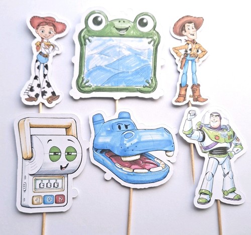Toy story cupcake toppers - toy,