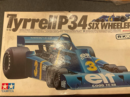 Tamiya tyrrell p34 six wheeler - tamiya,