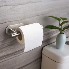 Stainles Steel Toilet Roll Paper Holder Strong Self Adhesive Stick Wall Mount！