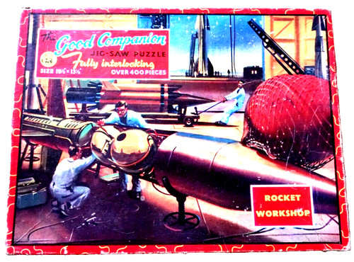 Vintage jigsaw puzzle good - jigsaw,
