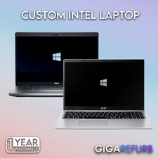 FAST CHEAP INTEL CORE i3 / i5 LAPTOP - Windows 10 + 8GB RAM + 120GB SSD + WiFi