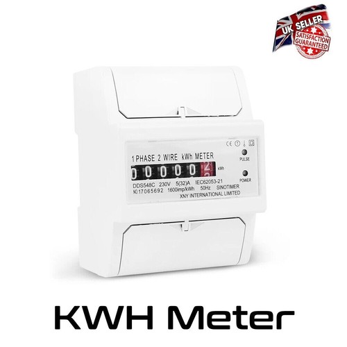 Din rail kwh - kwh, 5