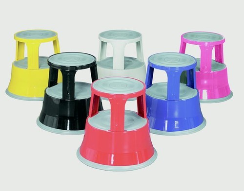 Steel kick stool - stool, steps