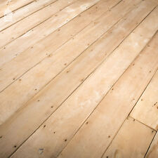 Elm Floorboards Wall Cladding, 10 Sq. M of 19th C Reclaimed Boards