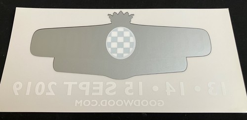 Goodwood revival sticker - sticker, 2019