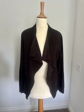 Black Waterfall Jacket Size