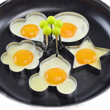 5Pcs Stainless Steel Egg Mold