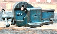 Record No 21 Heavy Duty Quick Release Bench Engineers Vice Made In England
