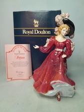 BOXED Royal Doulton PATRICIA Figurine of the Year HN 3365 9" 23cm Tall +COA